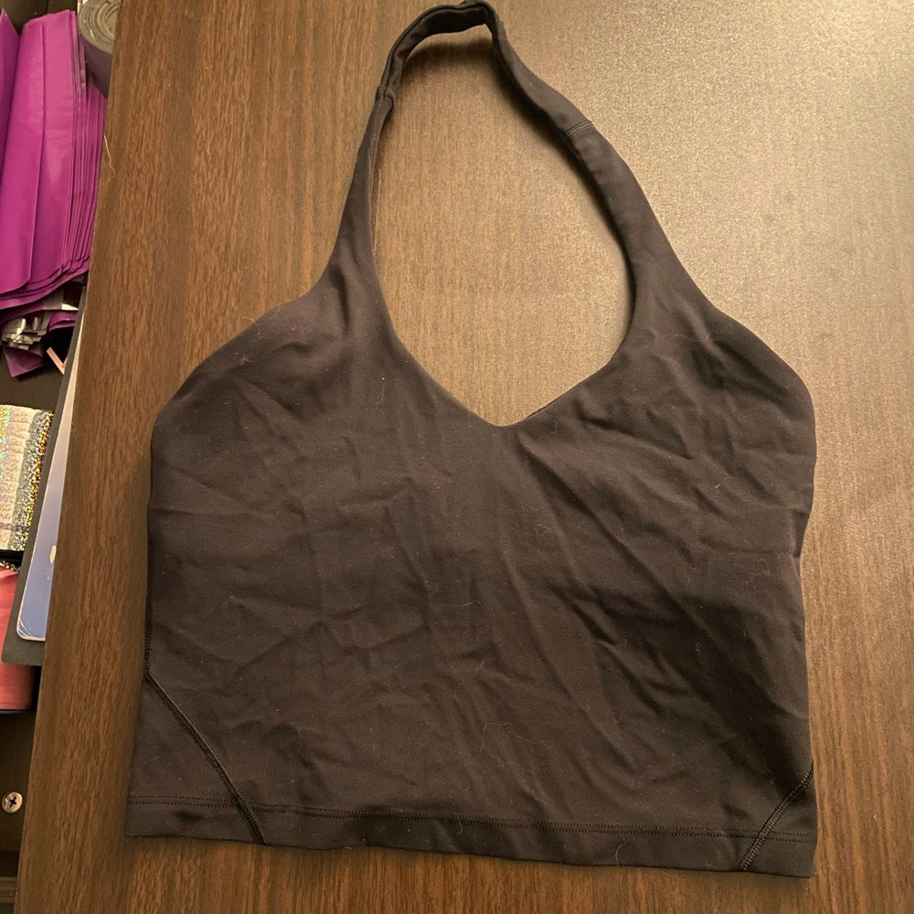 Lululemon Align Black Halter Top